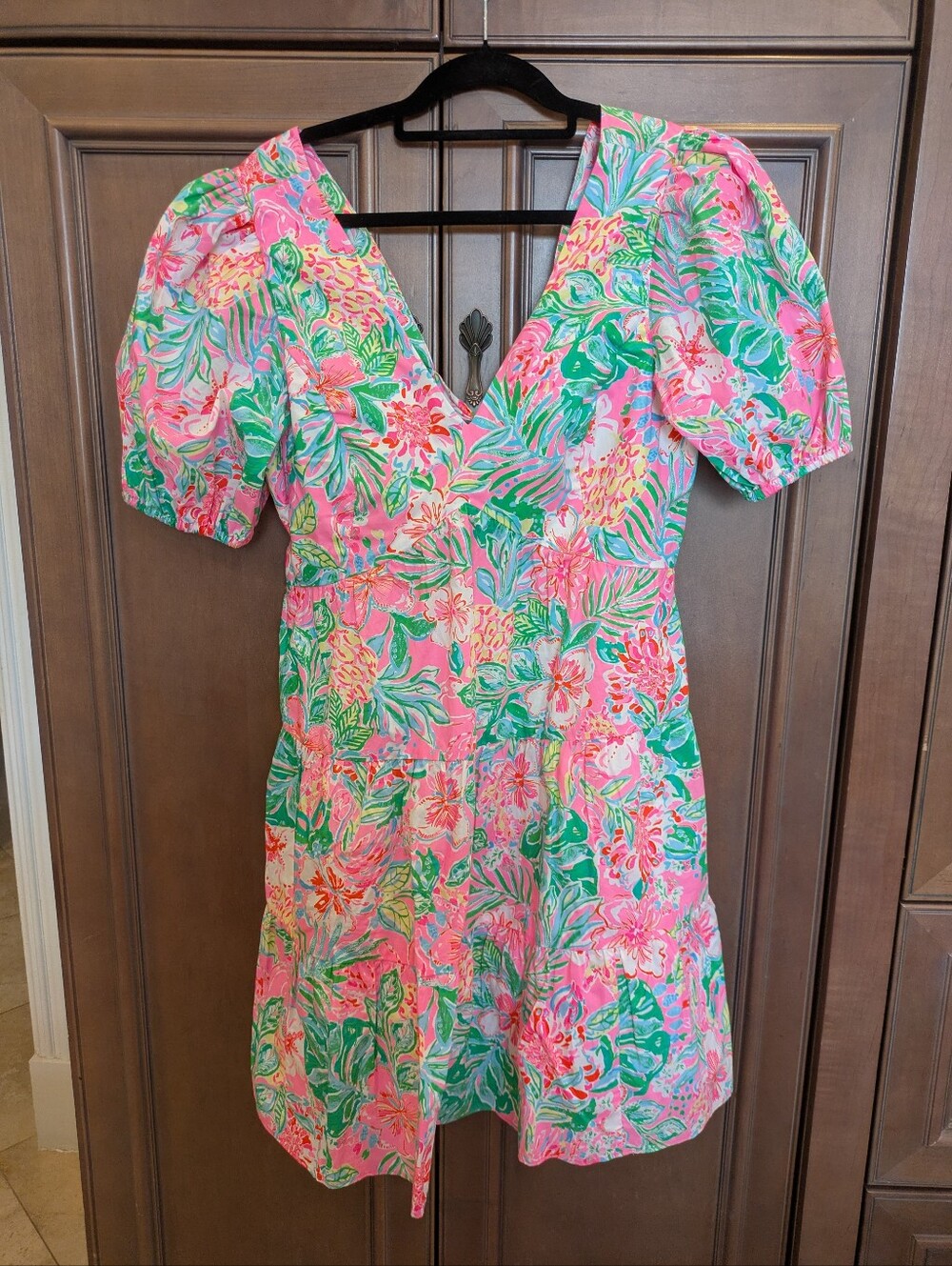 Lilly Pulitzer Nalani Short Sleeve Cotton dress size 12